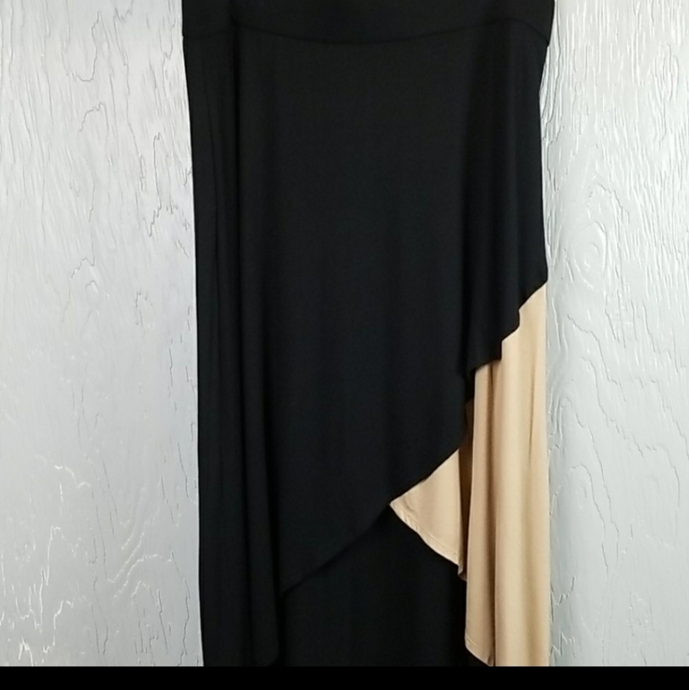 Two tone skirt